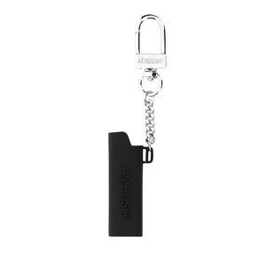 AMBUSH Lighter Case Keychain Men BLACK Keyrings